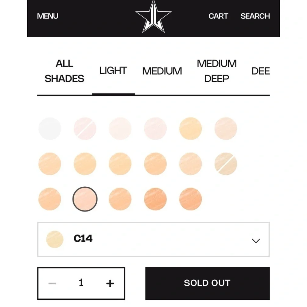 NEW C13.5 Jeffree Star Magic Star Concealer